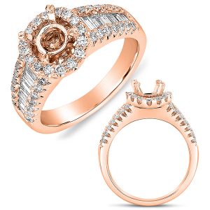 Rose Gold Engagement Ring Rose Gold Engagement Ring