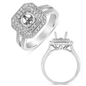 Platinum Halo Ring Platinum Halo Ring