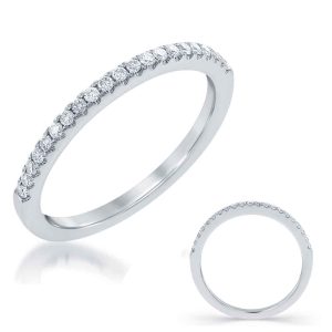 White Gold Matching Band