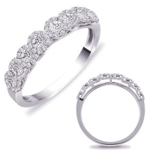 White Gold Matching Band White Gold Matching Band