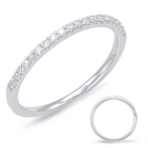 White Gold Matching Band White Gold Matching Band