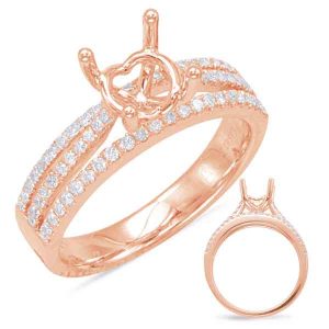 Rose Gold Engagement Ring Rose Gold Engagement Ring