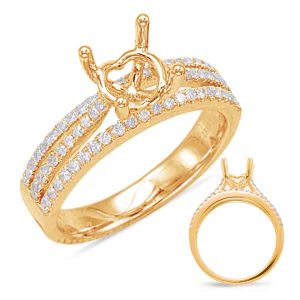 Yellow Gold Engagement Ring Yellow Gold Engagement Ring
