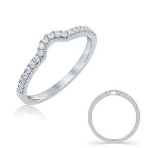 14KW Round Wedding Band