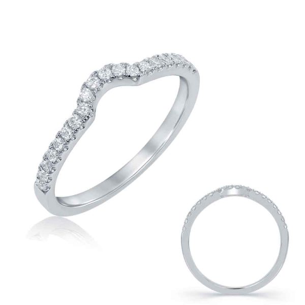 14KW Round Wedding Band