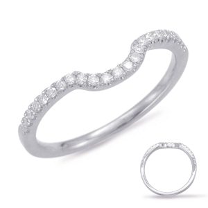 White Gold Matching Band White Gold Matching Band