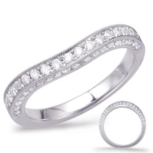 White Gold Matching Band White Gold Matching Band