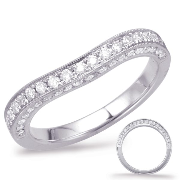 White Gold Matching Band
