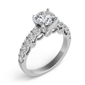 Round Diamond Engagement Ring Round Diamond Engagement Ring