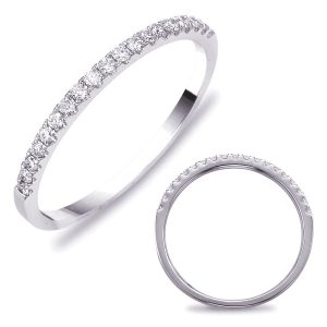 White Gold Matching Band White Gold Matching Band