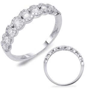White Gold Wedding Band White Gold Wedding Band