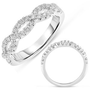 14KW Round Wedding Band