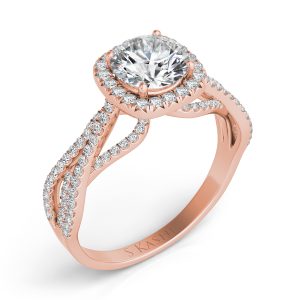 Rose Gold Engagement Ring Rose Gold Engagement Ring