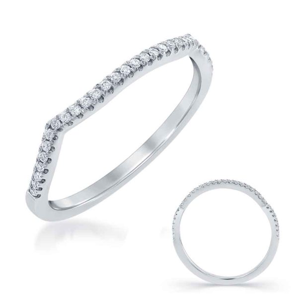 14KW Round Wedding Band
