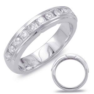 White Gold Wedding Band White Gold Wedding Band