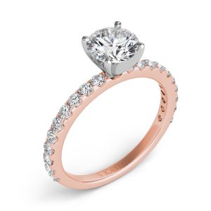 Rose Gold Engagement Ring Rose Gold Engagement Ring