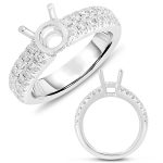 Carat Round Diamond #En7588wg