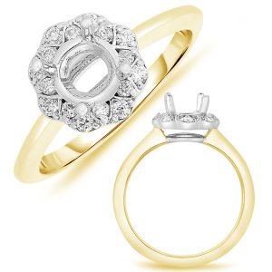 White Gold Engagement Ring