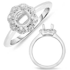 White Gold Engagement Ring
