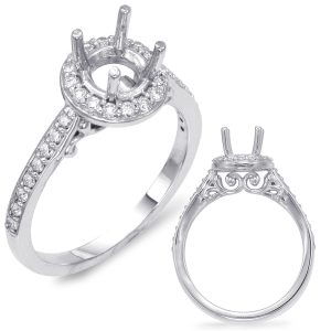 Round Diamond Engagement Ring Round Diamond Engagement Ring