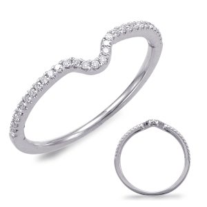 White Gold Matching Band White Gold Matching Band