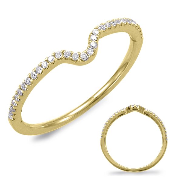 14KY Round Wedding Band