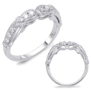 White Gold Matching Band White Gold Matching Band