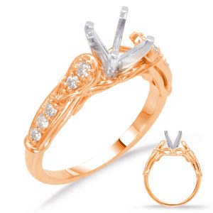 Rose Gold Engagement Ring