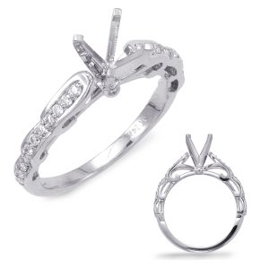 White Gold Semi Mounting White Gold Semi Mounting