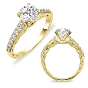 Yellow Gold Semi Mounting Yellow Gold Semi Mounting