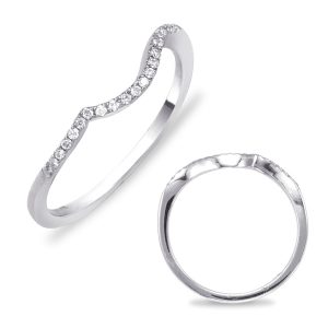 White Gold Matching Band White Gold Matching Band