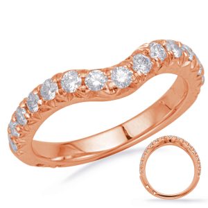 14ROS Round Wedding Band 14ROS Round Wedding Band