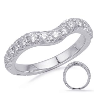 White Gold Matching Band White Gold Matching Band