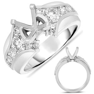 White Gold Engagement Ring White Gold Engagement Ring