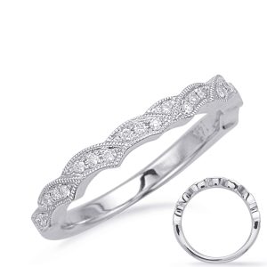 White Gold Matching Band White Gold Matching Band