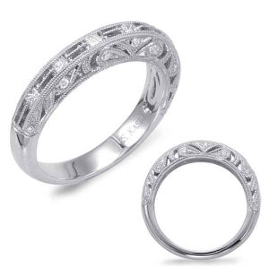 White Gold Wedding Band White Gold Wedding Band