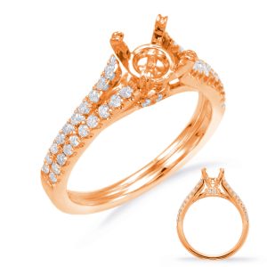 Rose Gold Engagement Ring Rose Gold Engagement Ring