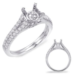 White Gold Engagement Ring White Gold Engagement Ring