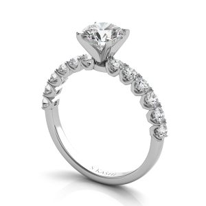 White Gold Engagement Ring White Gold Engagement Ring