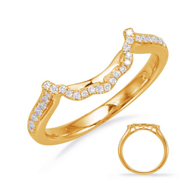 14KY Round Wedding Band