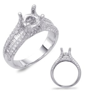 White Gold Engagement Ring