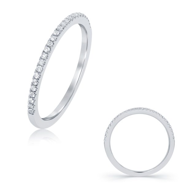 14KW Round Wedding Band