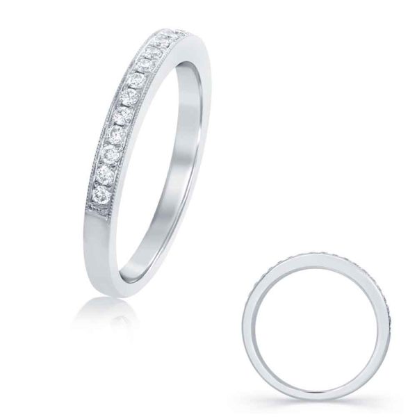 14KW Round Wedding Band