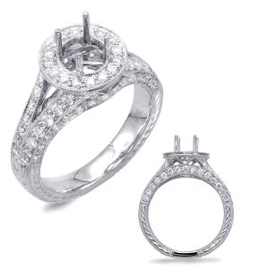 White Gold Engagement Ring