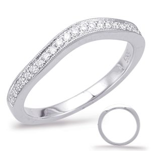 White Gold Matching Band White Gold Matching Band