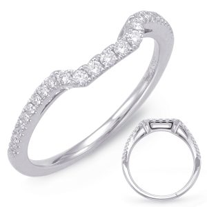 White Gold Matching Band White Gold Matching Band
