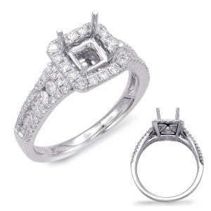 White Gold Engagement Ring