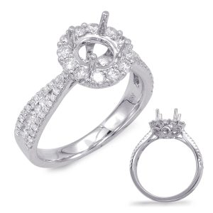 White Gold Engagement Ring