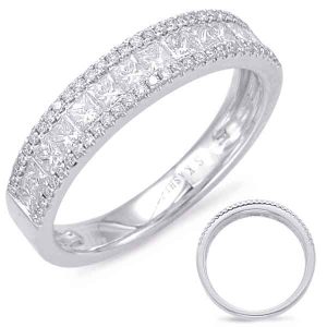 White Gold Matching Band White Gold Matching Band