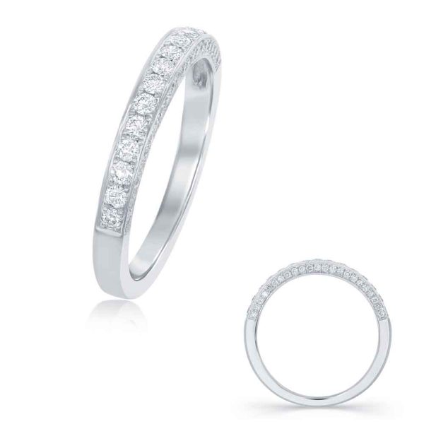 14KW Round Wedding Band